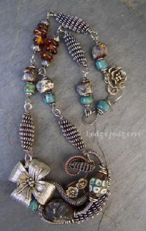 Talisman - Sterling Silver and Turquoise Necklace