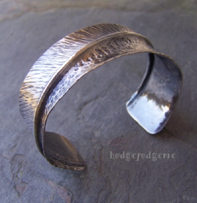 Opposites Attract Sterling Silver Cuff Bracelet