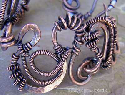 Wiredoodle Copper Bracelet