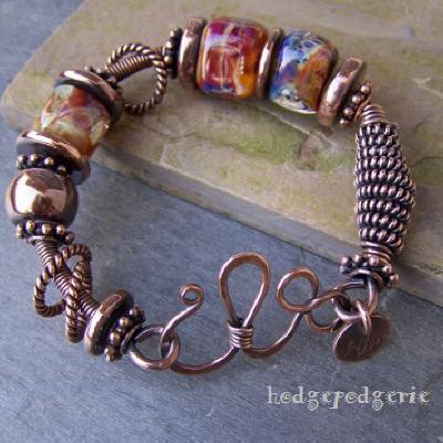 Copper Carnival Bangle