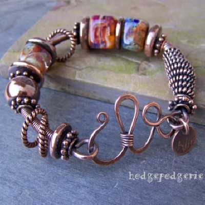 Copper Carnival Bangle