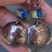 Paris II Copper Earrings