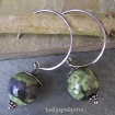 Rhyolite Hoops Earrings