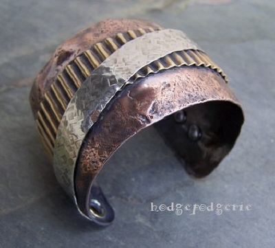 Industrial Metals Cuff Bracelet