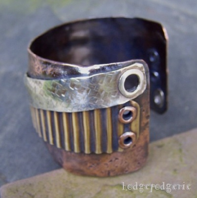 Industrial Metals Cuff Bracelet