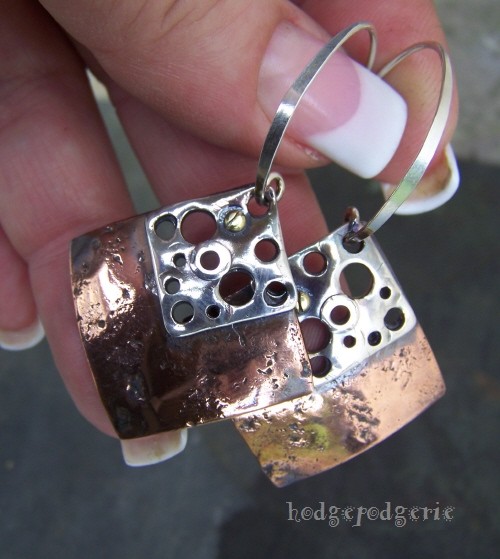 Industrial Metals Earrings
