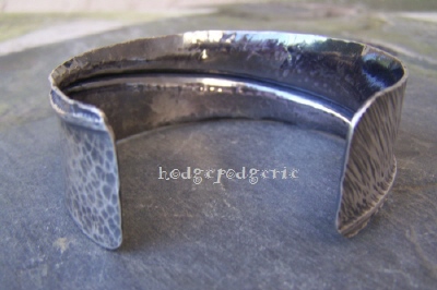 Opposites Attract Sterling Silver Cuff Bracelet