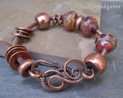 Copper Carnival Bangle