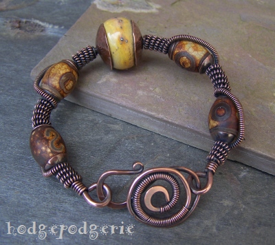 Tibetan Spirit Copper Bangle