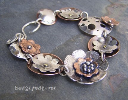 Metal Garden Bracelet Workshop