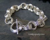 silver link bracelet